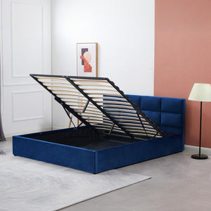 Base de Cama Elevable Hidráulica de Tela Contemporánea con Mecanismo Hidráulico Resistente y Sin Necesidad de Somier - Product Image 1