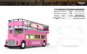 รถเข็นขายอาหารเคลื่อนที่แบบไฟฟ้าทั้งคัน พร้อมรูปแบบการจัดวางที่ปรับแต่งได้ บริการขายอาหารริมทาง การเช่าอุปกรณ์จัดเลี้ยง และธุรกิจอาหาร - Product Image 2