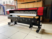 Printer Inkjet XP600 I3200 Terbaru, Terlaris, Berkualitas Tinggi untuk Banner 2.0m, Printer Digital Kulit Eco-solvent