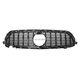W213 E63 Facelift <span class=keywords><strong>AMG</strong></span> GT Grill Sliver Black <span class=keywords><strong>GTR</strong></span> Grille avant pour Mercedes Benz Classe E W213 Version inférieure 2021 2022 2023 2024 - Product Image 2