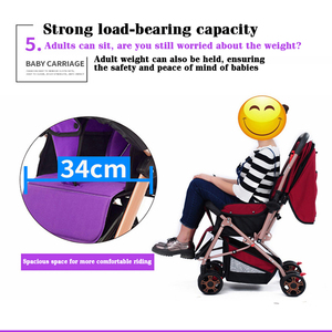 Cochecito <span class=keywords><strong>de</strong></span> Bebé Plegable y Reversible JXB, Cuna Portátil con Calefacción para Recién Nacidos, Cesta <span class=keywords><strong>de</strong></span> Dormir Grande - Product Image 2