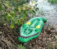 Waterhan En gros Matelas de natation gonflable en PVC pour enfants, motif Alligator Crocodile, Modèle Guangdong FAJ545Y417