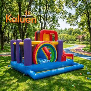 Château gonflable commercial d'extérieur Kaluen en PVC avec toboggan à <span class=keywords><strong>louer</strong></span> - Product Image 1
