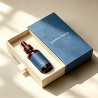 Coffret Cadeau de Luxe pour Parfums et Huiles Essentielles – Boîte de 30 ml avec Compte-gouttes et Insert en Mousse pour Bouteilles d'Huile