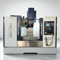 Fresadora CNC de Cinco Ejes VMC1160, un Centro de Mecanizado Vertical Grande en China, Adecuado para Fresado de Metales de Precisión