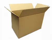 Boîte auto-élevante en carton ondulé personnalisée, écologique et recyclable, avec gaufrage, pelliculage mat et paillettes pour vêtements
