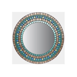 Marco de Espejo Decorativo Redondo de Yute Hecho a Mano, Decoración Nórdica Simple de Alta Calidad para Montar en la Pared - Product Image 5