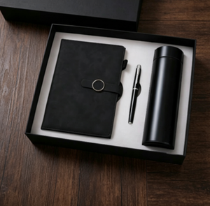 <b>Diary</b> <b>A5</b> Pu Leather Notebook Journal for Gifts Wholesale Promotional Luxury Business Note Book Water Bottle Set With Pen - Product Image 5