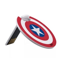Clé USB en forme de carte ronde, clé USB en forme de carte personnalisée, clé USB en forme de gaufre la moins chère