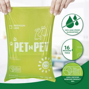 Best Sellers 2024 Wholesale 100% Biodegradable Certificate <b>Compostable</b> Pet Poop Plastic Pack Dog Waste <b>Bag</b> Cat Poop <b>Bag</b> - Product Image 4
