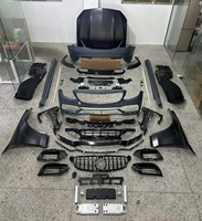 Nouveau kit carrosserie large 1:1 C63 AMG pour Mercedes Classe C W205, fixation par boulons, ajustement universel pour remplacement direct