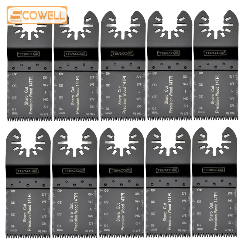 34mm Japanese Teeth Oscillating Multi Tool Saw Blade SCOWELL TOOLS Quick Release Plunge Saw Blade