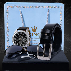 Nuove <span class=keywords><strong>idee</strong></span> di prodotto 2023 Set regalo aziendale da uomo portafoglio in pelle Pu orologio al quarzo Set regalo per Set regalo benessere dei dipendenti dell'azienda - Product Image 6