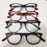 Montures de lunettes en acétate de haute qualité pour adolescents et étudiants, vente en gros en stock
