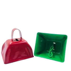 Biểu tượng tùy chỉnh in trò chơi thể thao sản xuất tiếng ồn bò chuông kim loại cowbell - Product Image 2