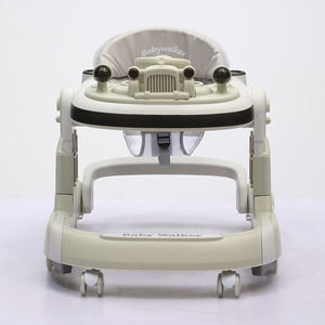 Andador Multifuncional Anti-Rollover Dobrável de Plástico com Capacidade de 20KG para Crianças de 6 Meses a 3 Anos Meninos e Meninas Aprendizado Leve - Product Image 3