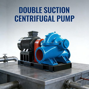 Bomba de Agua Centrífuga de Una Etapa, Horizontal, de Doble Succión, Serie S, Carcasa Dividida, para la Industria - Product Image 1