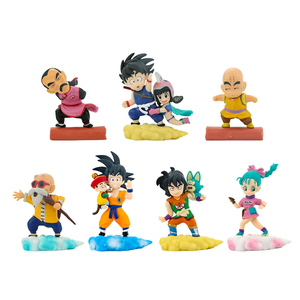 7 pièces/ensemble Figurine de dragon Son Goku Maître Roshi Kame Sennin Anime Cadeau pour enfants Kuririn Bulma Tao Pai Pai Figurine de jouet Statues - Product Image 6