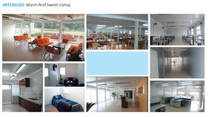 Solution de construction préfabriquée pour ville intégrée : Salle à manger, dortoir, bureau, infrastructure, approvisionnement <span class=keywords><strong>en</strong></span> gros pour sites éloignés - Product Image 6