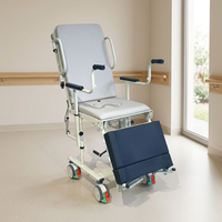 Chaise de transfert hydraulique pour patients paralysés et personnes âgées, design réglable, style contemporain, multi-usages