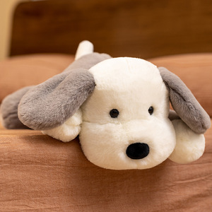 Jouet pour chien mignon artificiel couché en peluche poupée Super doux canapé oreiller brodé techniques pour anniversaire jouets de soulagement du Stress - Product Image 2