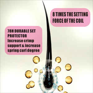 Crème Coiffante en Gros pour <span class=keywords><strong>Cheveux</strong></span> Bouclés : Hydratante, Améliore les Boucles, Augmente l'Élasticité, Définit les Boucles, Renforce et Contrôle les Frisotis - Product Image 4