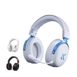 MCHOSE V9 Pro Portable <b>Wireless</b> Metal Gaming Headset, Surround Sound Noise Cancelling <b>Microphone</b>, Low Latency Esports Air Travel - Product Image 1
