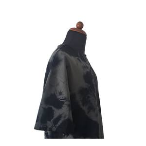 Camiseta Oversize para Hombre, 100% Algodón, Teñido Anudado, Cuello Redondo, Ajuste Relajado, Estilo Urbano, Uso Diario - Product Image 3