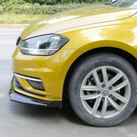 Welta Präzise Passform Verstärkter Frontsplitter Verschleißfester Unterer Spoiler Auto-Karosserie-Modifikationsteile für 2018-2019 VW Golf MK7.5