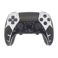 Nouveau Design : Housse de Manette Antidérapante en Cuir PU Noir pour Joystick PS5