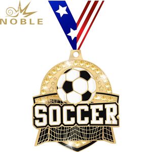 Médailles d'or en métal de la Ligue des champions internationaux de haute qualité - Product Image 2