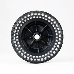 <span class=keywords><strong>Pneu</strong></span> sans air anti-<span class=keywords><strong>crevaison</strong></span> 8x2 pouces pour karting enfant, conforme RoHS, CPSIA, SVHC, avec jante en plastique, nylon et fibre de verre - Product Image 1