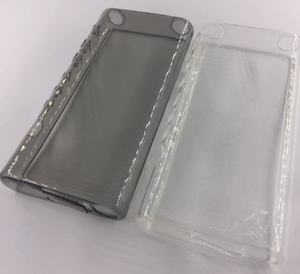 Coque de protection en TPU transparente, blanche et grise, pour <span class=keywords><strong>Sony</strong></span> <span class=keywords><strong>Walkman</strong></span> NW-ZX300 NW-ZX300A NW ZX300 - Product Image 1