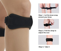 Sangle de genou en néoprène pour personnes âgées - Protection professionnelle, étanche, soulagement de la douleur, soutien pour la randonnée, le tennis, la marche à quatre pattes