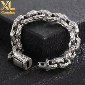 Fashion Personalized Bracelet Non Tarnish Stainless Steel Jewelry <b>Retro</b> Punk Man Domineering Titanium Steel Bracelet <b>Gifts</b> - Product Image 3