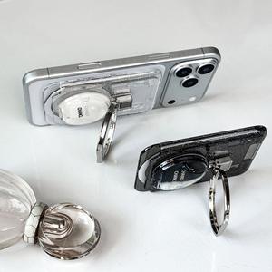 Support de téléphone magnétique multi-usages pour flacon de parfum |   Support magnétique pour doigt sans adhésif |   Matériau plastique, style minimaliste - Product Image 3