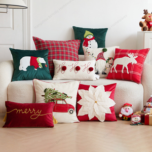 Xmas Tree Mùa Đông Kỳ Nghỉ Đệm Trường Hợp Ném Gối Bao Gồm Gối Trường Hợp Giáng Sinh 45*45Cm Xe Sofa Đệm Ném Gối Bao Gồm - Product Image 1