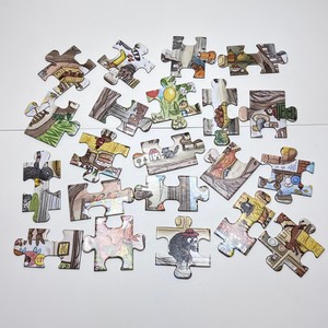 Puzzles pour enfants, jouets éducatifs en plastique, animaux, dinosaures, <span class=keywords><strong>puzzle</strong></span> DIY, personnalisés pour les garçons et les filles, ensemble cadeau - Product Image 2