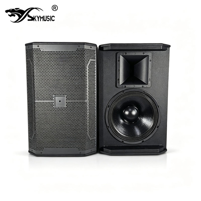 KES8120 12 Inch Full Range Passive Speaker Professional PA Loudspeaker Deep Bass Fast Transient for Stage DJ and Live Concerts