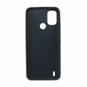 Fabricant de gros étuis en TPU mat souple givré couverture arrière étui de téléphone portable en silicone pour <span class=keywords><strong>Nokia</strong></span> <span class=keywords><strong>C21</strong></span> <span class=keywords><strong>Plus</strong></span> noir - Product Image 2