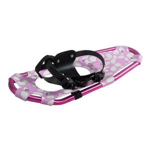 टो बॉक्स ईवीए पैडेड रैचेट बाइंडिंग हील लिफ्ट लचीले पिवट बार टिकाऊ बैक स्ट्रैप के साथ हल्के वजन वाले स्नोशूज़ - Product Image 2