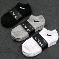 Chaussettes basses pour hommes et femmes, respirantes, fines, en coton, athlétiques, décontractées, invisibles