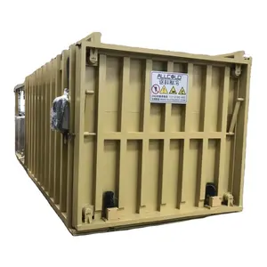 High performance condensing unit 20 minutes 4 pallets per cycle vegetable vacuum cooling machine