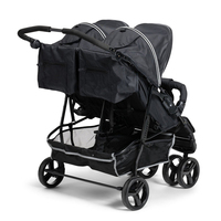Poussette double latérale pour enfants, 2 places, double poussette