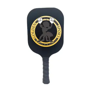 Hot Selling Professional Customized OEM New Usapa Approved 11-16mm Thickness Glass/Carbon Fiber PickleBall Paddle Set