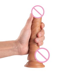 Hot Sale Großhandel PVC <span class=keywords><strong>Real</strong></span> Touch Gefühl realistische Dildos, Penis für Frau Masturbation Sexspielzeug - Product Image 3
