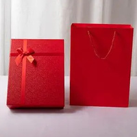 Boîtes rigides de luxe personnalisées pour cadeaux de mariage avec laminage mat, gaufrage, doublure en éponge, poignée et ruban, logo personnalisé, taille sur mesure, recyclables