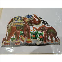 Sculpture en cuir de vache sculptée à la main, légère et moderne, en provenance de Thaïlande, 0,3 kg, pour la décoration de la maison, cadeau