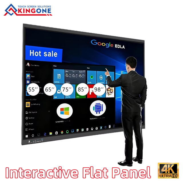 Factory Supply Big Size 55 Inch Smart Board Educational Interactive Whiteboard Interactive Touch Screen Interactive Flat Panel
