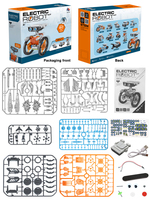 Kit de blocs de construction robotiques STEM OKYN-Y2354 12 en 1, jouet de construction d'ingénierie DIY, expérience scientifique, cadeau éducatif